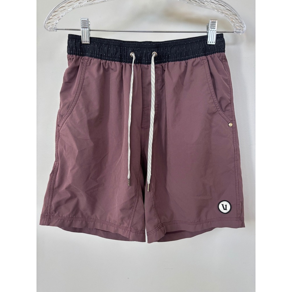Vuori Kore Shorts Mens Small Mahogany Mauve Athletic